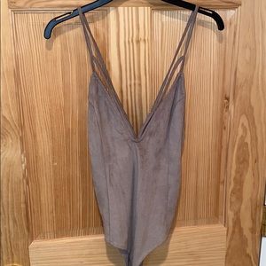 Tan bodysuit